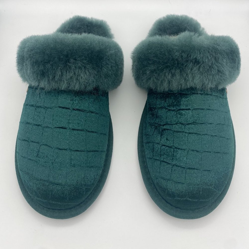 UGG Scuffette Velvet Croc Slipper